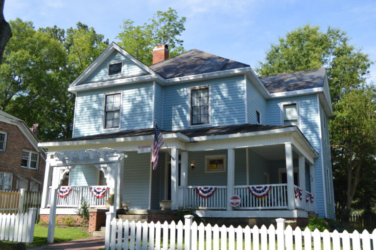 Historic home at Daniel and Kenan Streets, Wilson NC